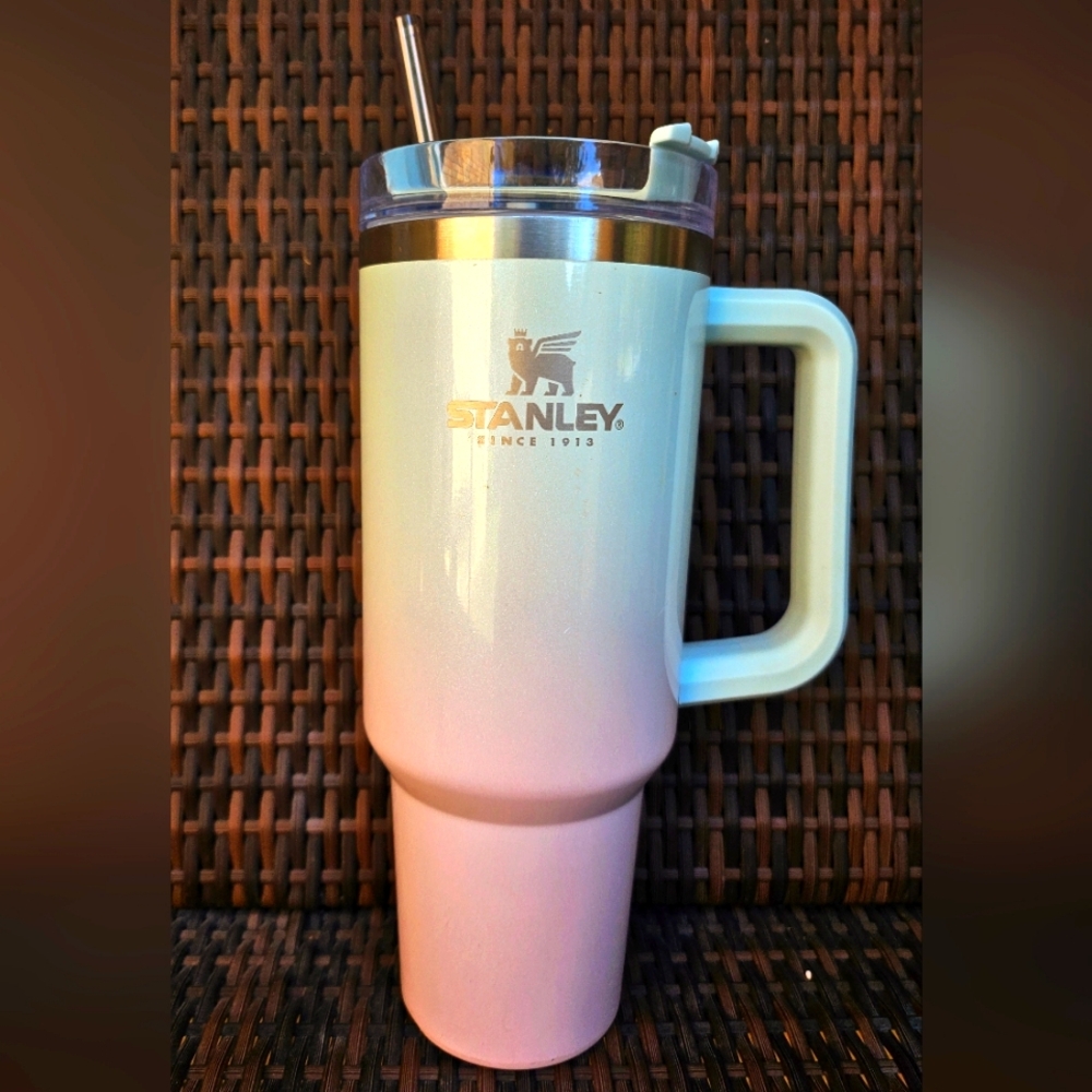 Rare Stanley 40oz OG Spearamint Parfait Ombre Pearlescent